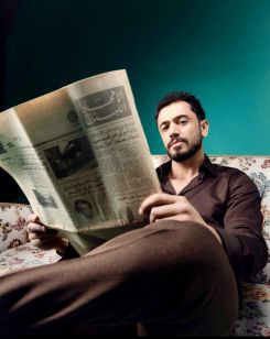 Junaid Zeineldine, alias Ibrahim, un acteur et imitateur de talent. Photo fournie par Marwa Khalil