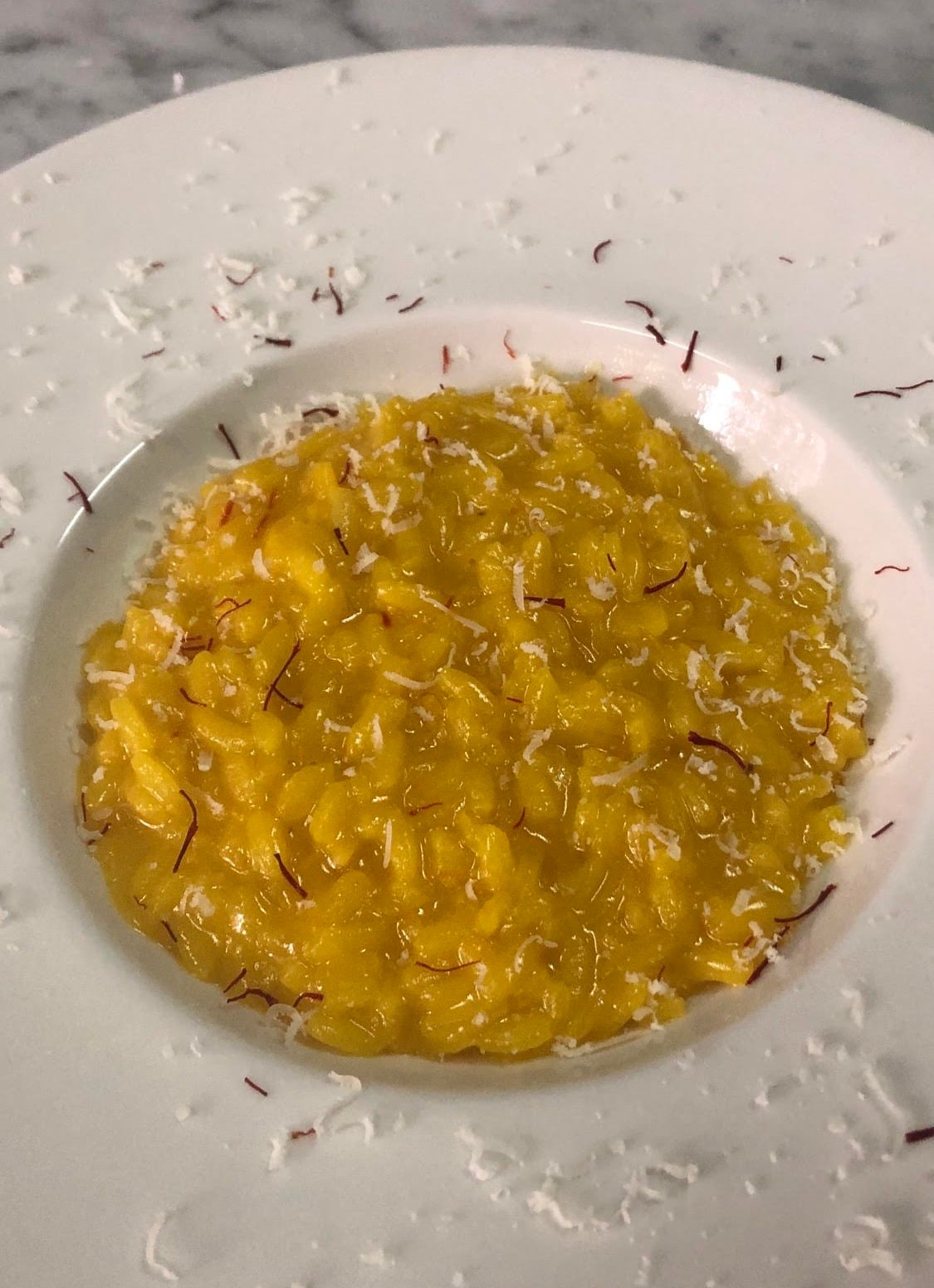 Sophie Shoucair's saffron risotto