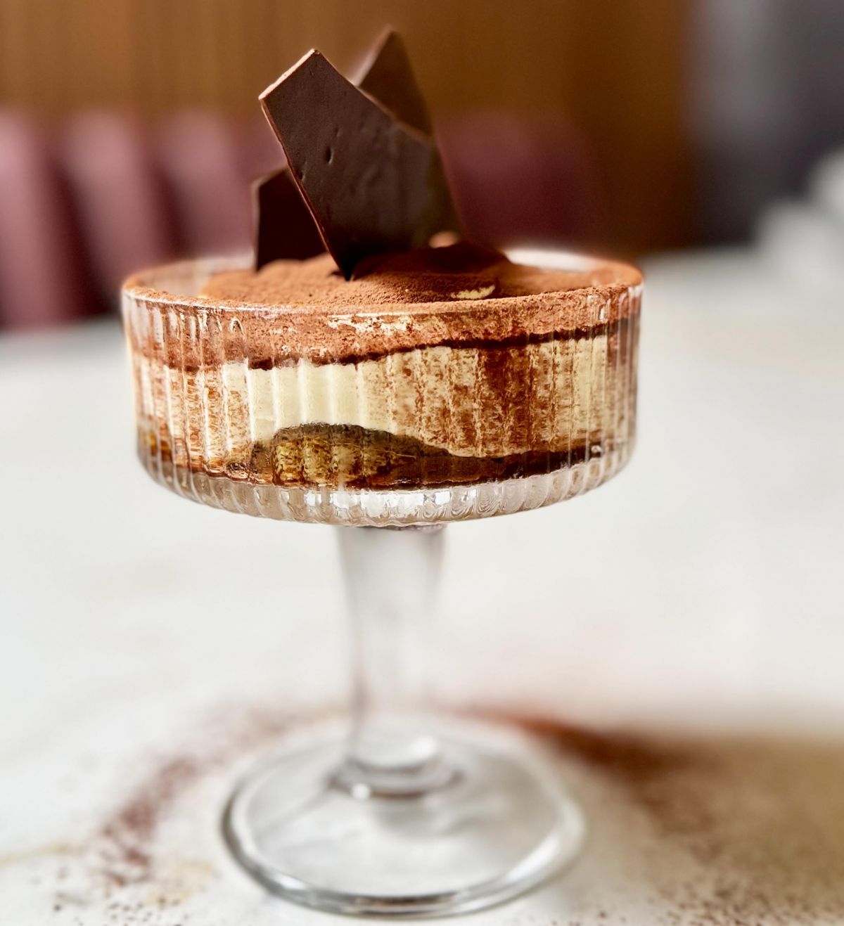 Charles Azar's coffee tiramisu