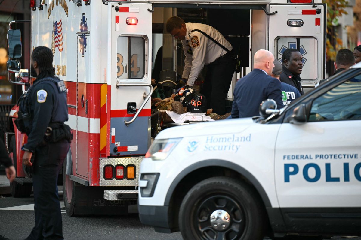Two National guard members shot in Washington, DHS chief says