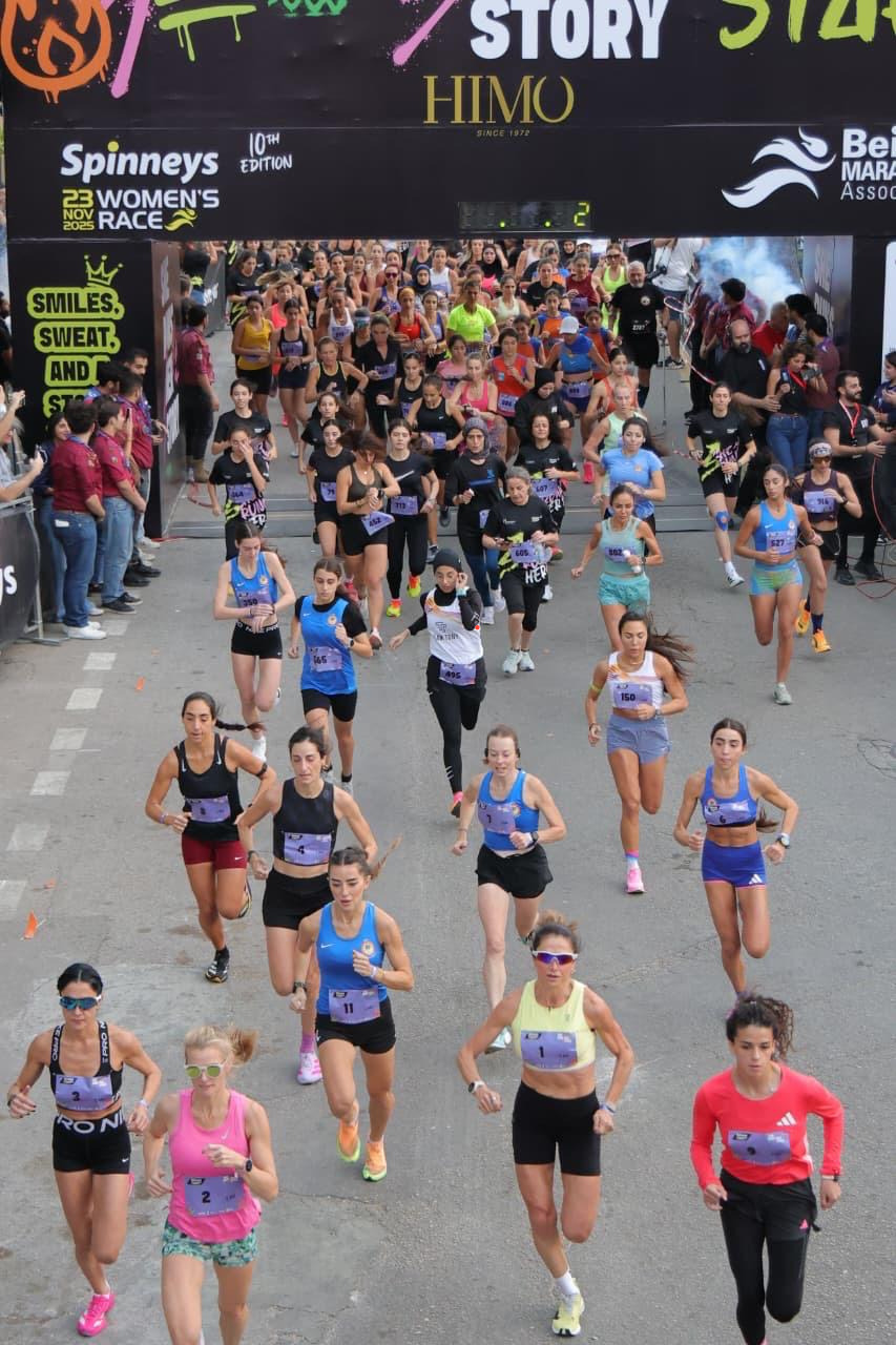 Dix mille personnes prennent part à la course « Spinneys Women’s Race » à Jounieh