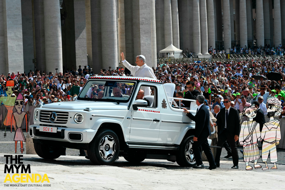 Popes, Persian ropes and military scopes: Where to be this weekend in the Middle East 