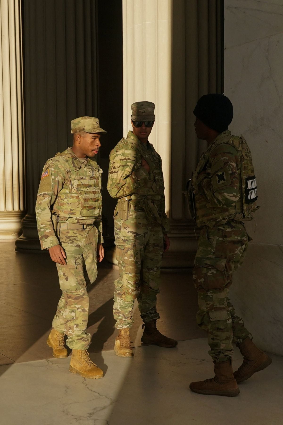 FBI raids homes after two National Guard members shot near White House