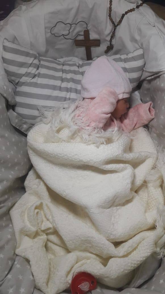 A newborn abandoned and rescued in Beirut is named Leonie, in honor of the pope