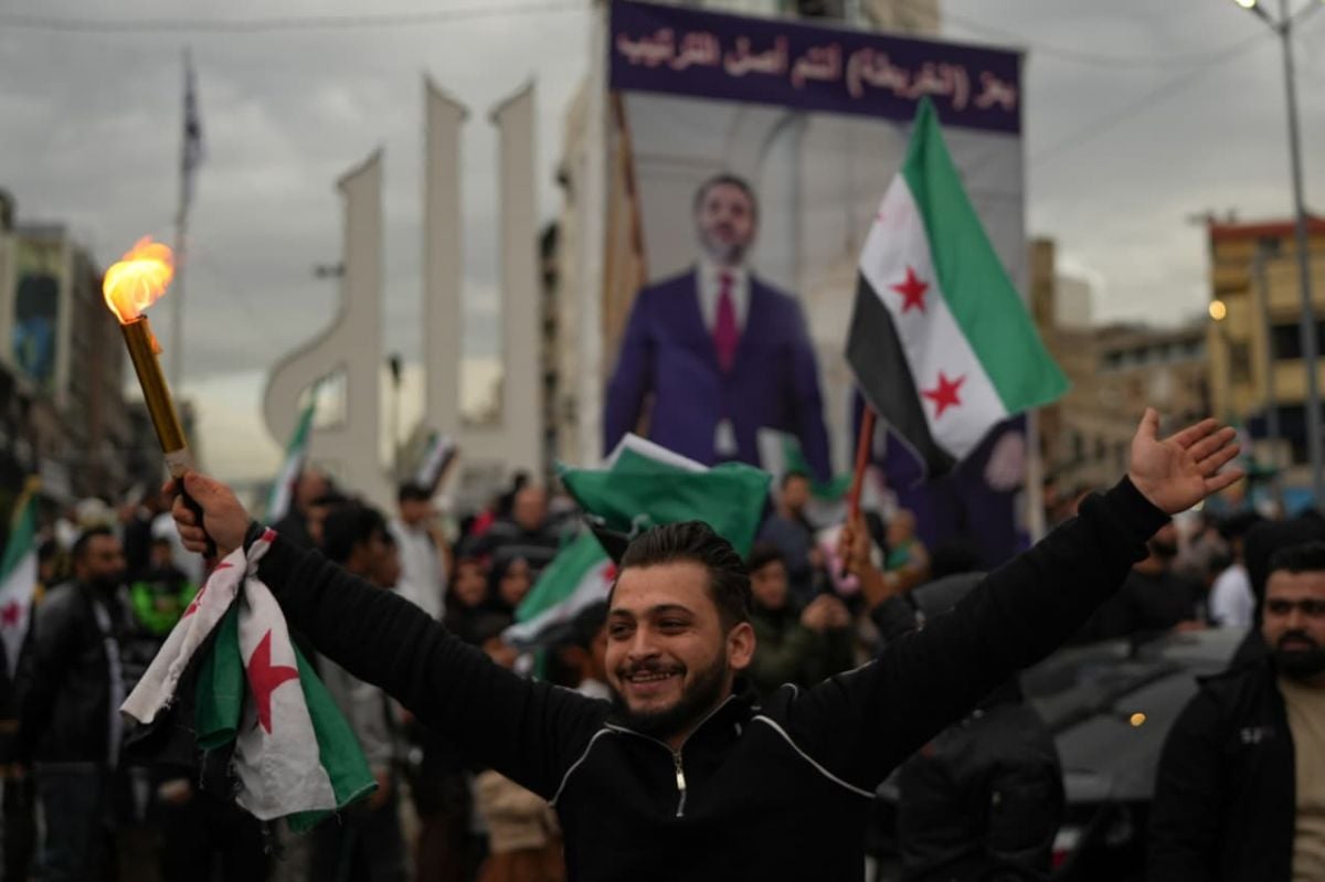 'It's a sacred day': Celebrations for the anniversary of Assad's fall extend to Lebanon