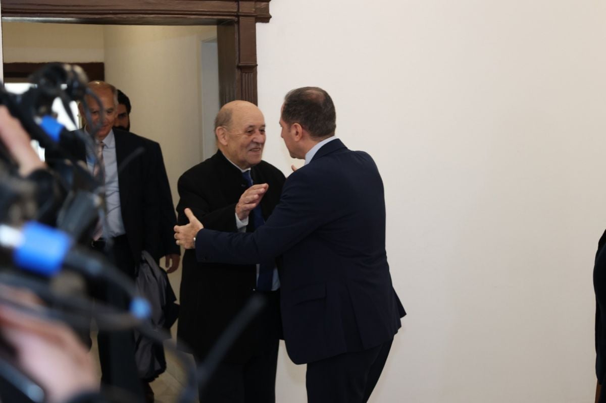 After his meeting with Le Drian, Samy Gemayel says Lebanon is at a turning point
