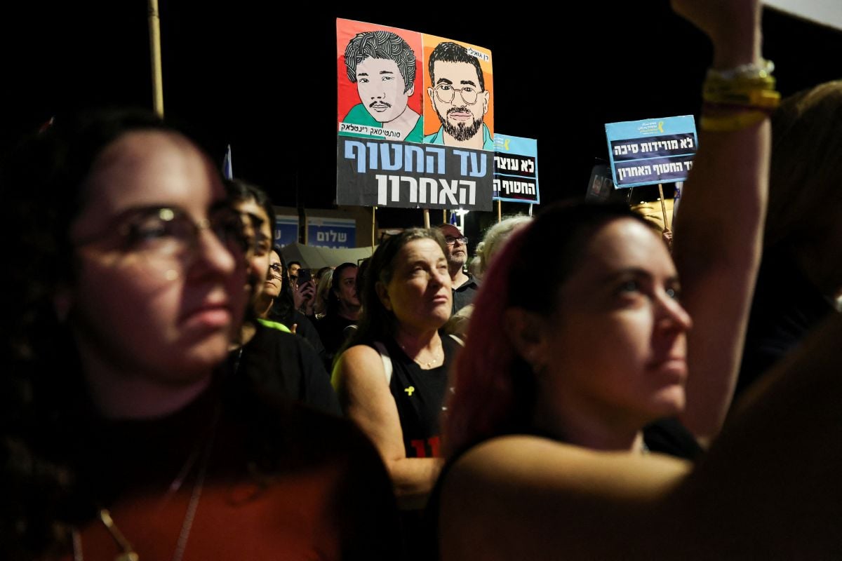 Israel police say received presumed remains of one of last two Gaza hostages