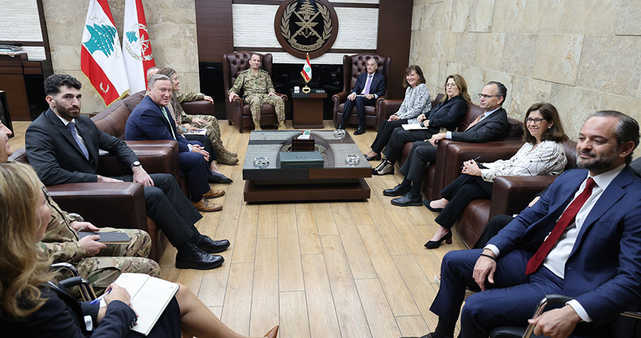L'American Task Force for Lebanon rencontre Salam, Haykal et Joumblatt