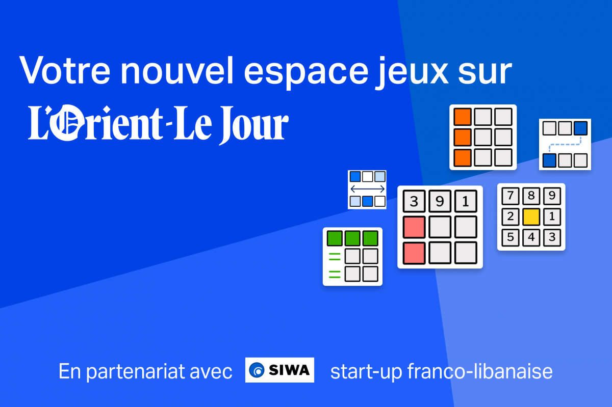 Faites une pause avec « L’Orient-Le Jour » : découvrez nos 6 nouveaux jeux en ligne