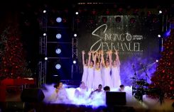 Chant, choral et ballet se répondent dans une performance collective au cœur de la veillée musicale. Photo municipalité de Kfardebian