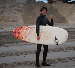 Jack Schlossberg pratiquant son sport favori. Photo tirée du compte Instagram Jack Schlossbergupdates