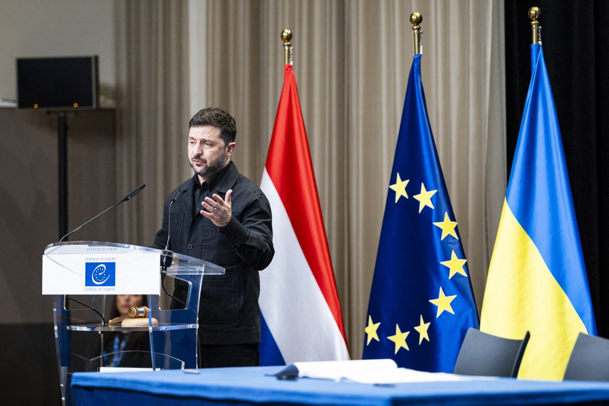 Zelensky arrives in Brussels for EU summit on asset plan