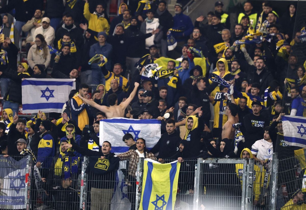 Le Maccabi Tel Aviv sanctionné par l'Uefa pour le « comportement raciste » de ses fans en Allemagne
