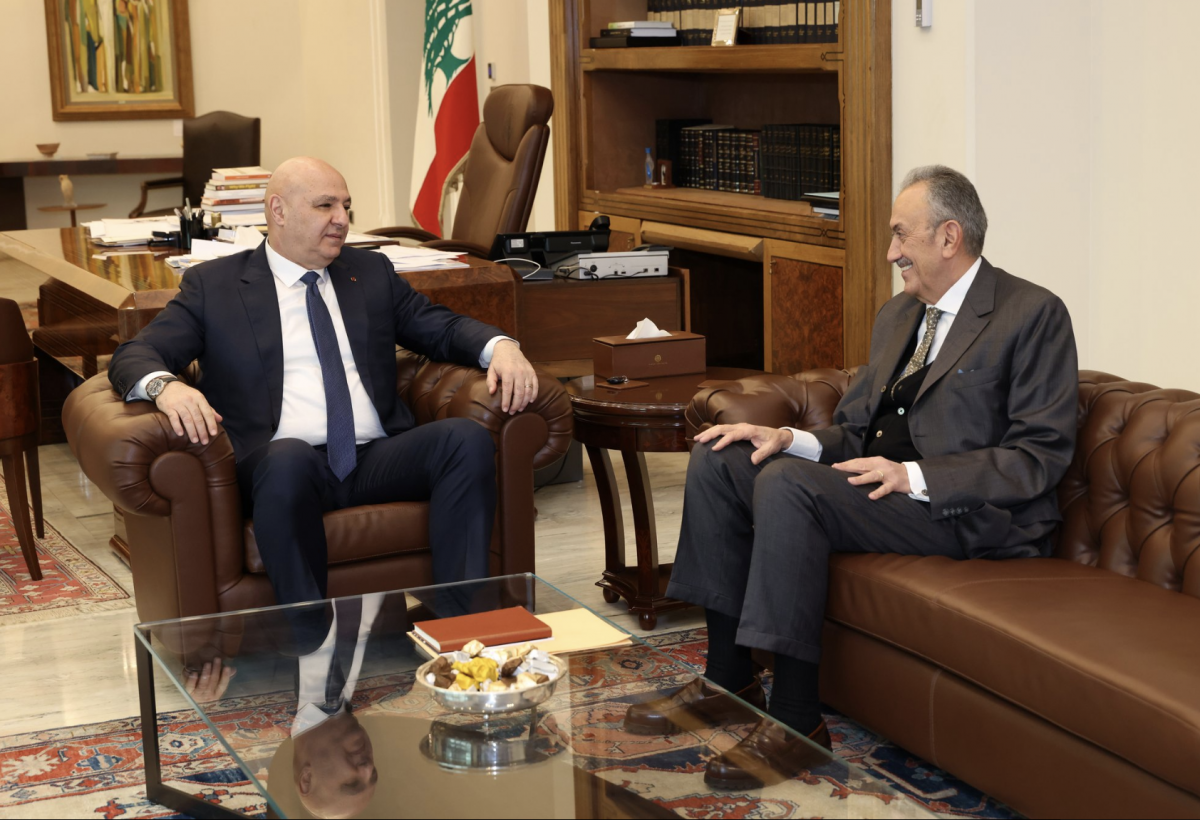 Aoun meets with Simon Karam ahead of next 'Mechanism' meeting on Jan. 7