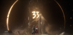 Capture d'écran d'une cinématique de Clair Obscur : Expedition 33 publiée sur X par Sandfall Interactive.