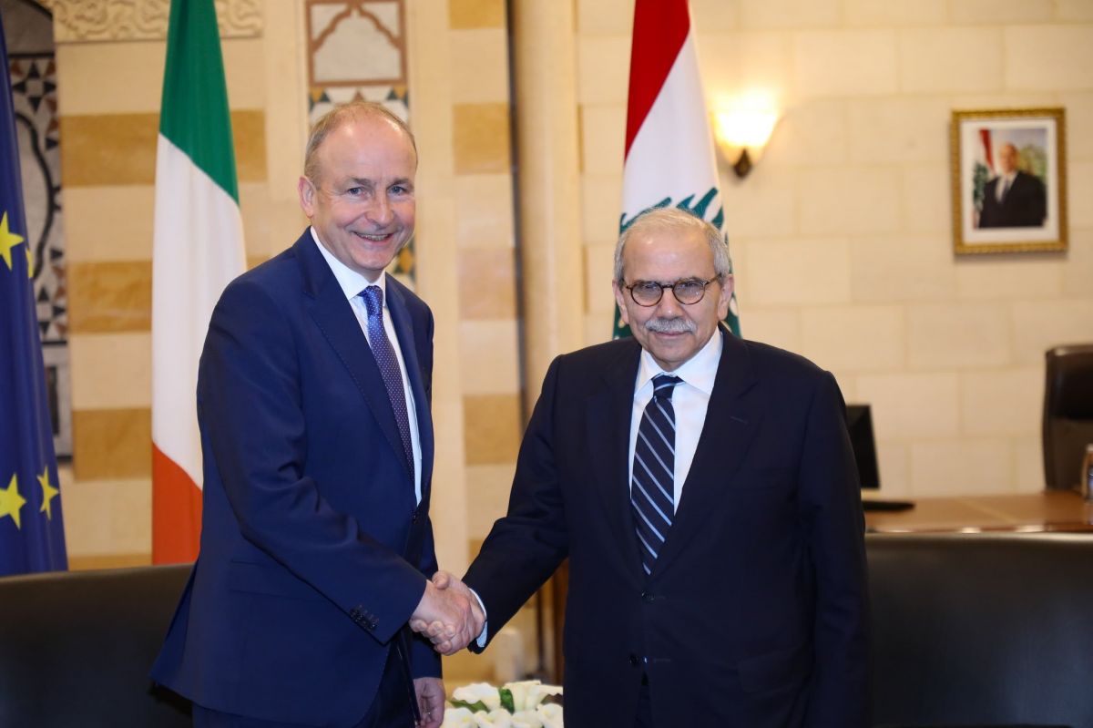 Le Premier ministre irlandais au Liban pour inspecter le contingent de la Finul