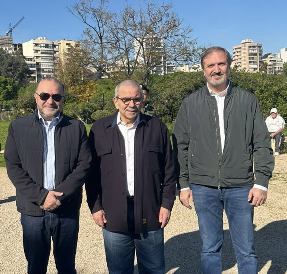 Visite « d'inspection » de Salam à « Horch Beyrouth », en vue de son développement