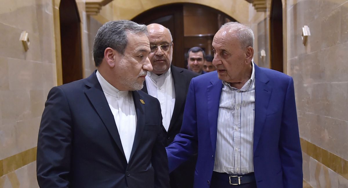Depuis Beyrouth, Araghchi accuse les Etats-Unis et Israël « d'intervenir directement » dans les manifestations en Iran