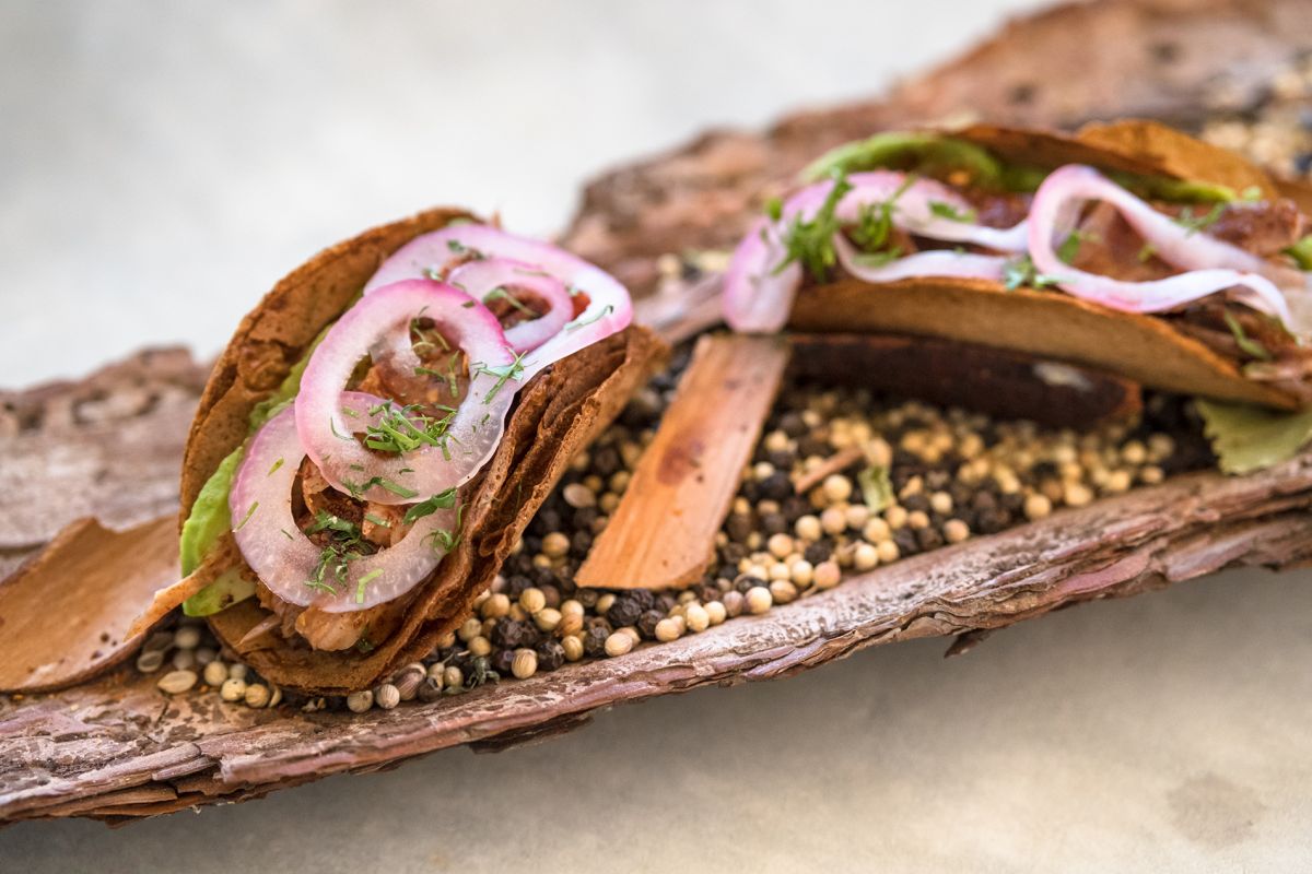 Chef Youssef Akiki's shawarma tacos