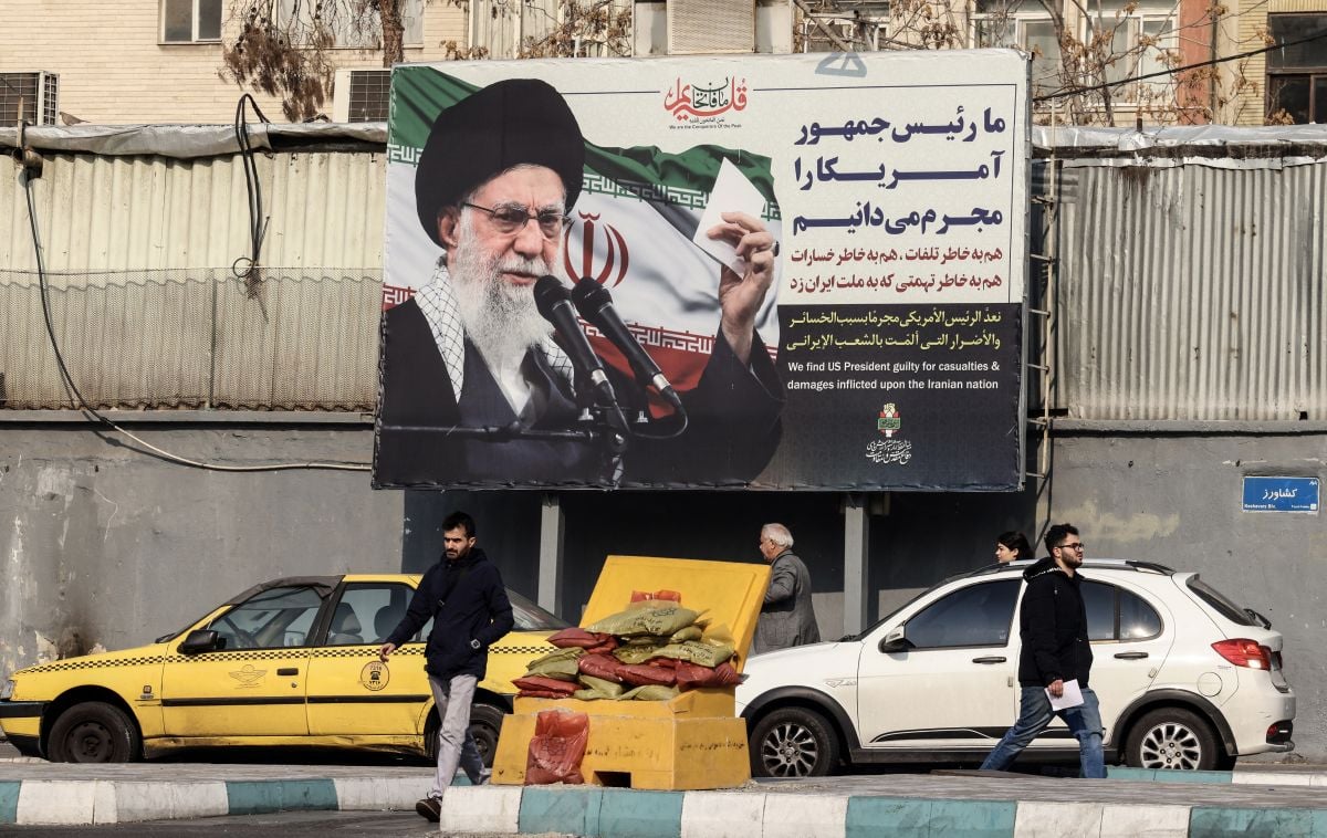 Trump says another 'armada' floating towards Iran right now