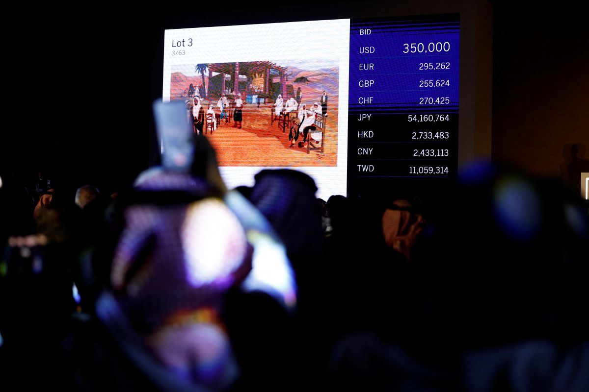 À Diriyah, une toile saoudienne dépasse un  Picasso chez Sotheby’s