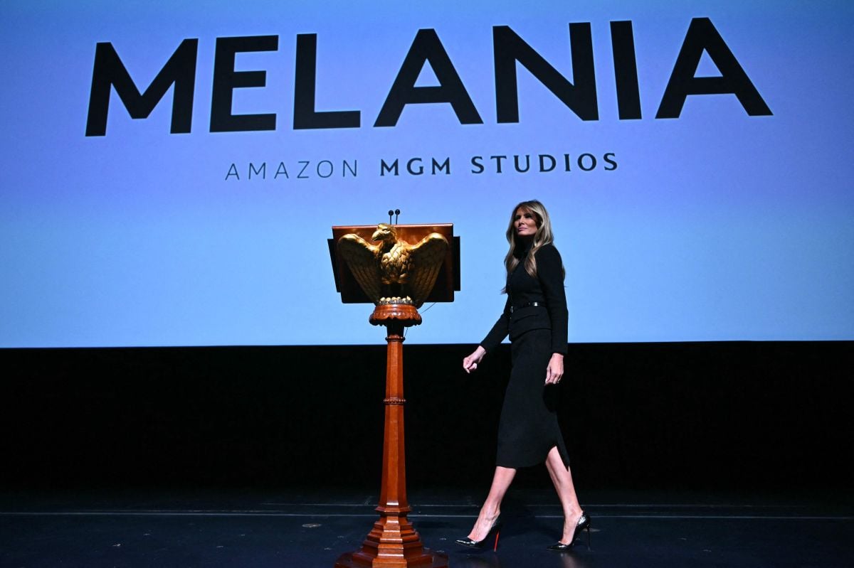 Le « sphinx » Melania se dévoile sur les grands écrans du monde