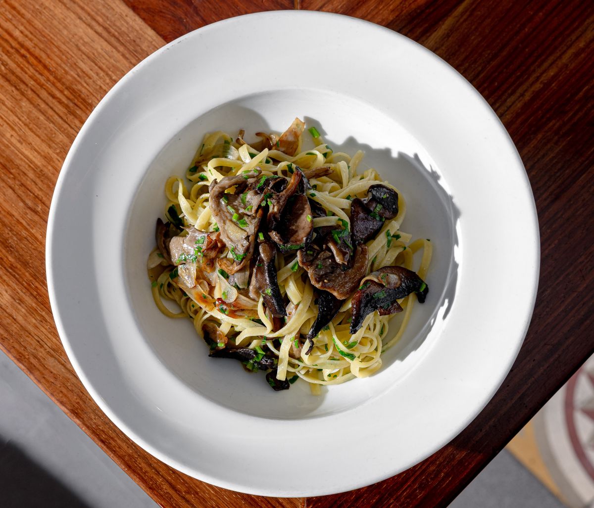 Sophie Schoucair’s forest tagliatelle, two ways