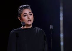 Golshifteh Farahani rend hommage aux Iraniens tués par le régime des mollahs. Photo AFP