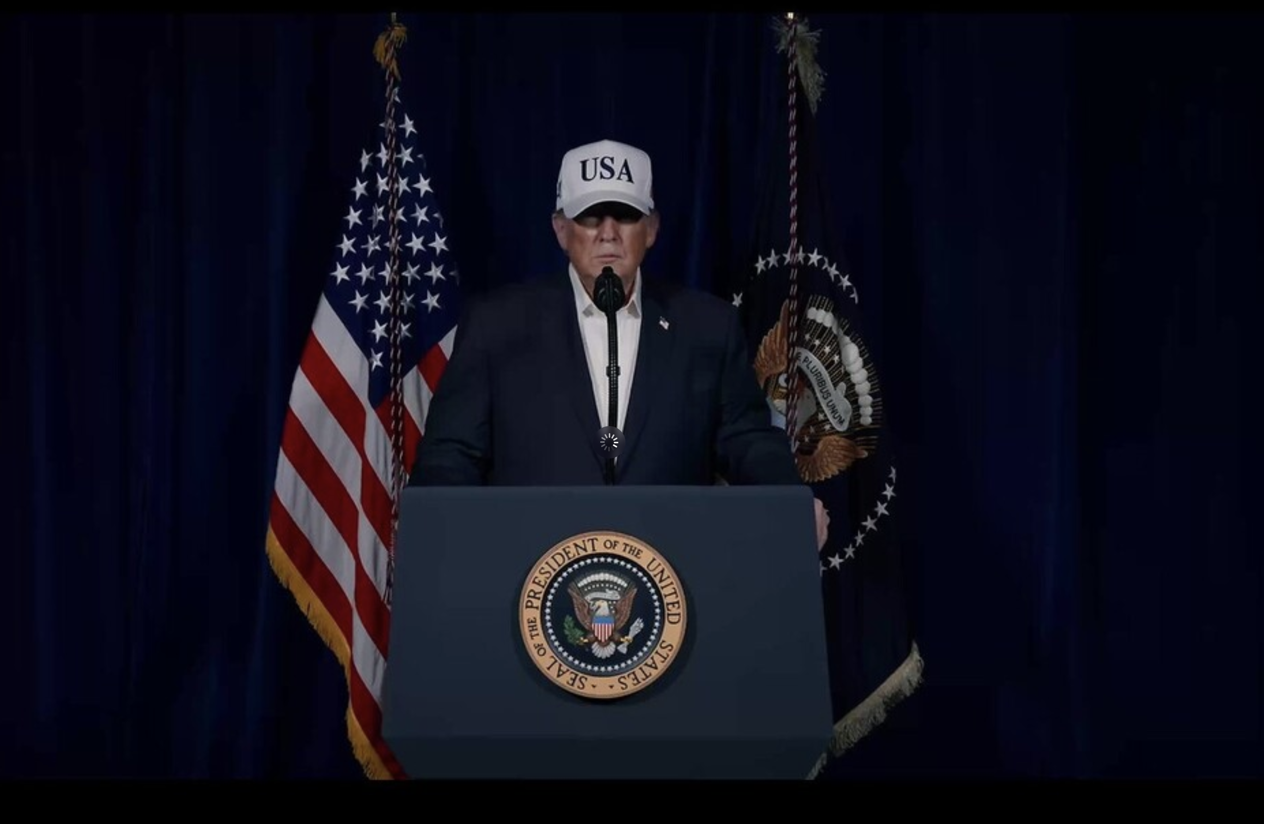 Named "Epic Fury," the American operation aims to "eliminate imminent threats" from Iran, says President Donald Trump in a video posted on his social network, Truth Social. "The hour of your freedom is within reach," he also tells the Iranian people from his residence in Palm Beach, Florida. Screenshot