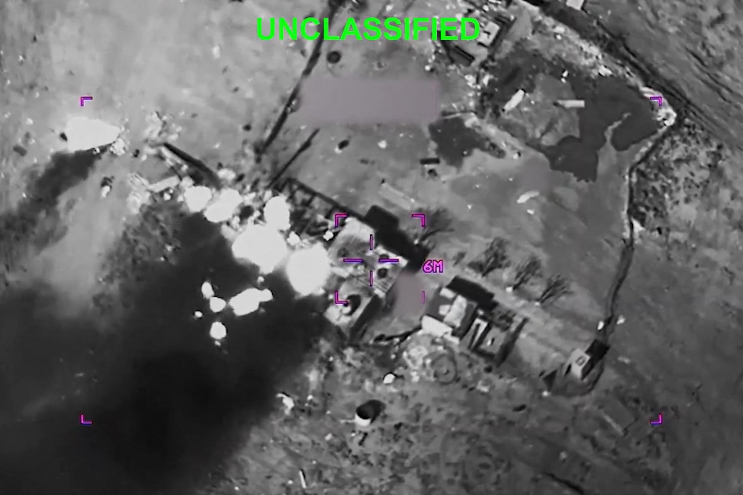 Among the targets of the US-Israeli strikes were Iranian military centers. US Central Command (CENTCOM) / AFP