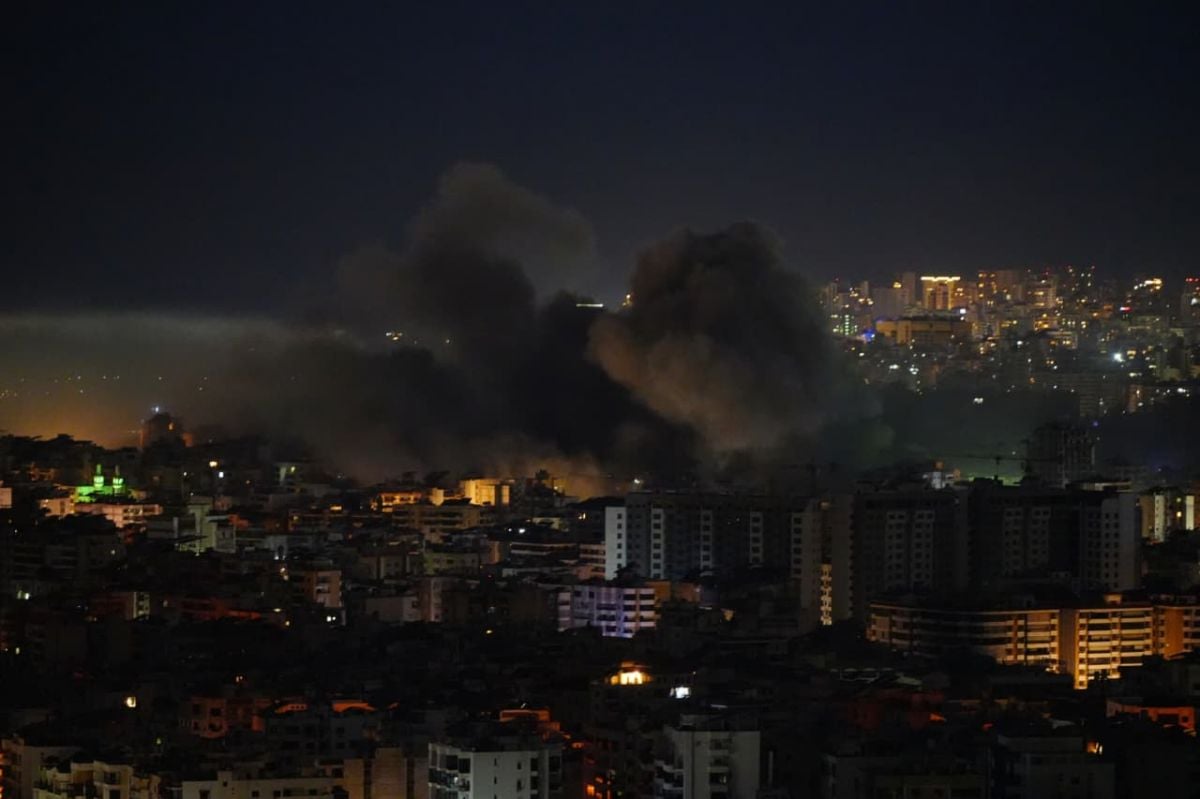 L'aviation israélienne bombarde la banlieue sud de Beyrouth