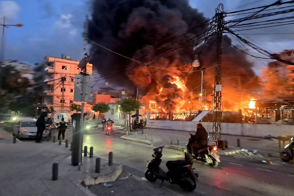 En carte interactive : les frappes israéliennes sur le Liban dans la nuit du 4 au 5 mars
