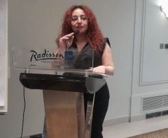 Katia al-Ahmadié. Photo Nagham Harrik