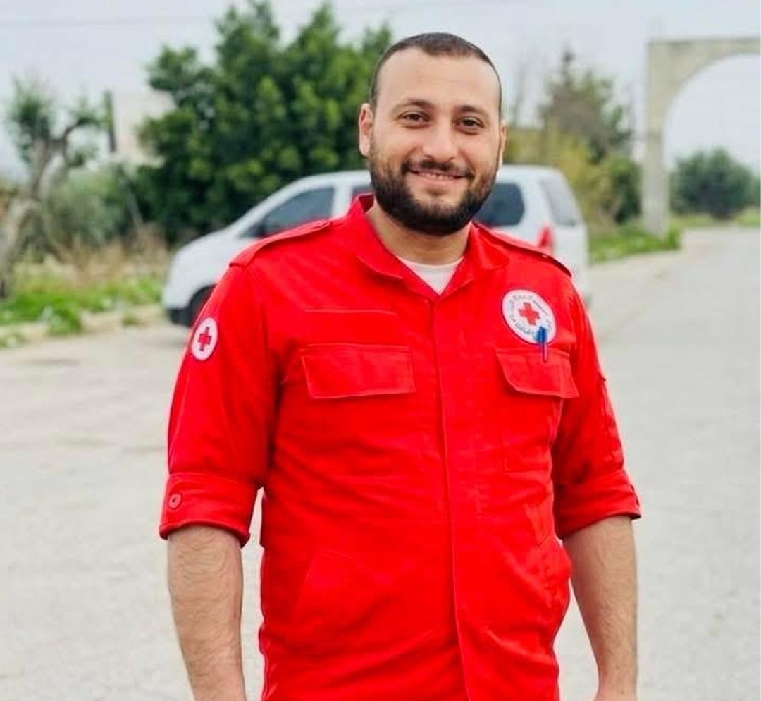 Lebanese Red Cross paramedic, Youssef Assaf, injured by Israeli strike on Majdal Zoun, succumbs to his wounds 