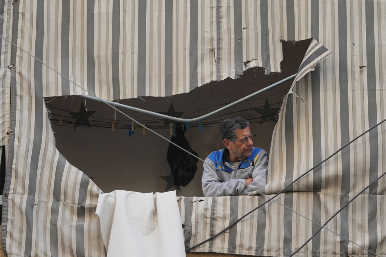 The neighborhood’s residents were left in shock Tuesday morning. (Credit: Mohammad Yassine / L’Orient Today)