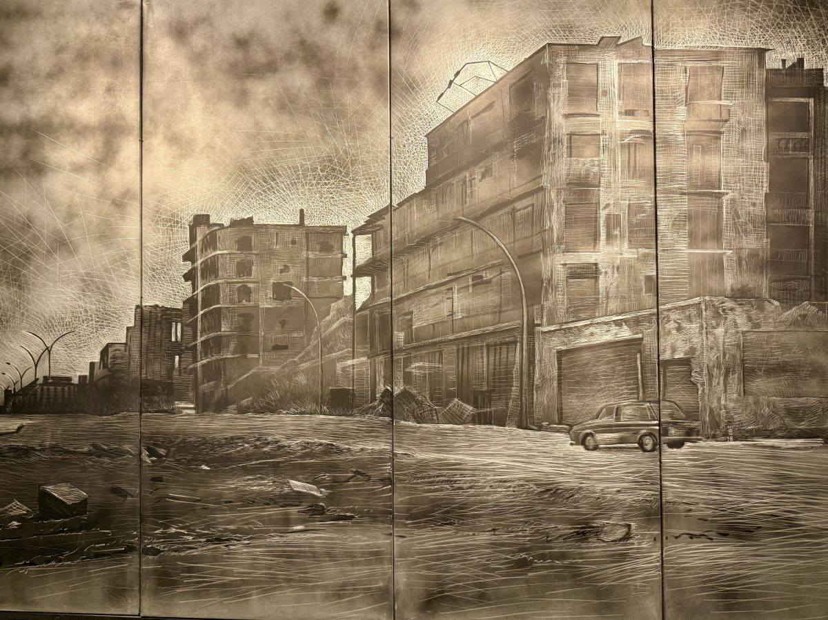 Eugène Debbane grave Beyrouth et ses ruines dans l’acier

