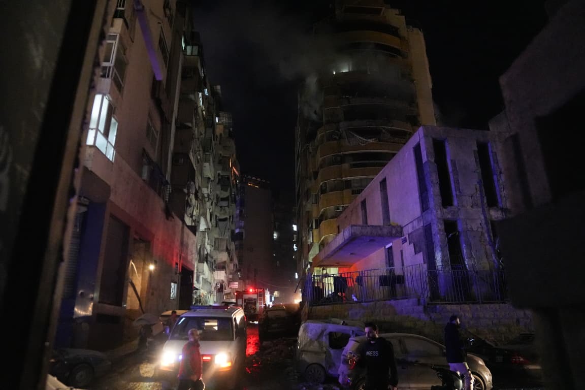 Des médias israéliens ont immédiatement évoqué des assassinats ciblés, mais pour l'instant, aucune cible n'a été officiellement confirmée. Photo Mohammad Yassine / L'Orient-Le Jour