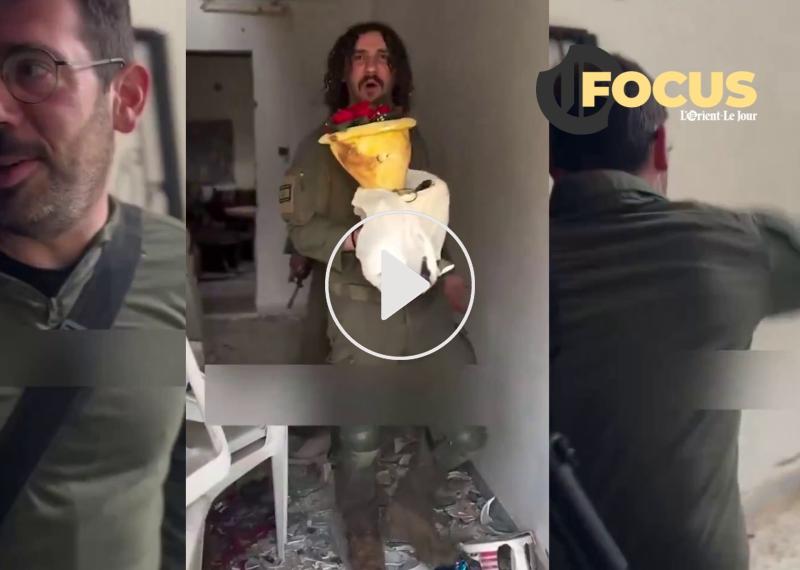 Des soldats israéliens se filment en train de vandaliser une maison au Liban-Sud