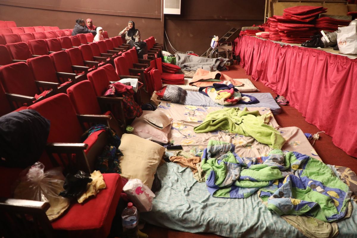 À Tyr, le théâtre abrite ceux qui n’ont plus rien