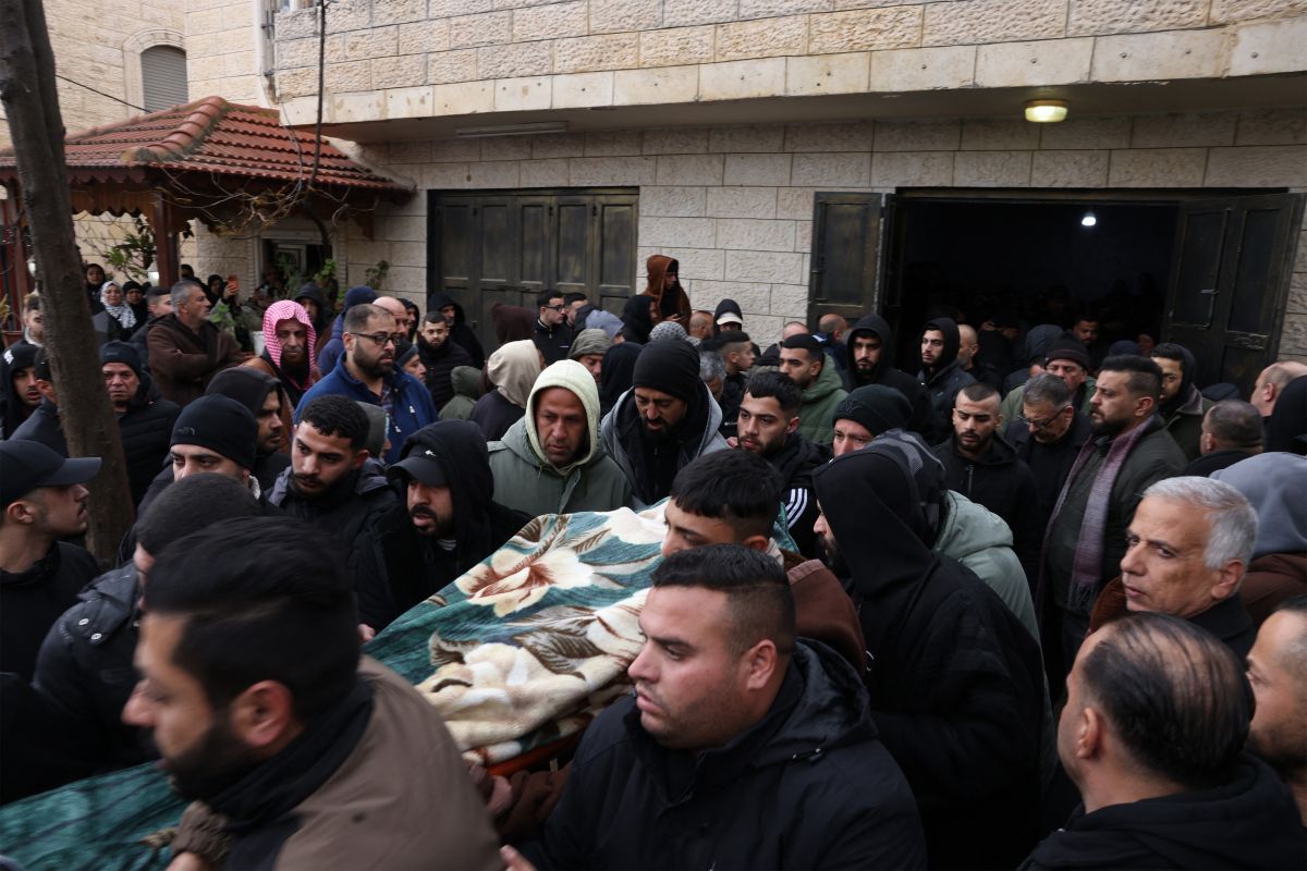 Cisjordanie: funérailles d'un Palestinien tué dans une course poursuite avec l'armée israélienne