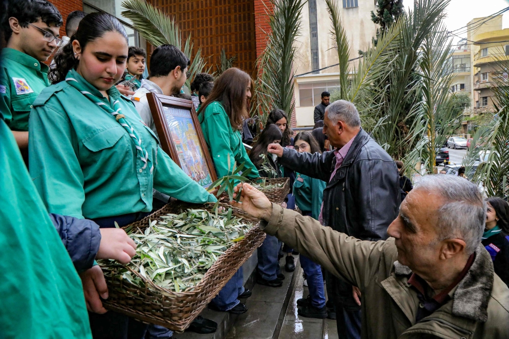 Raï assure que le Liban choisit « la paix » ; les chrétiens célèbrent les Rameaux jusque dans le Sud