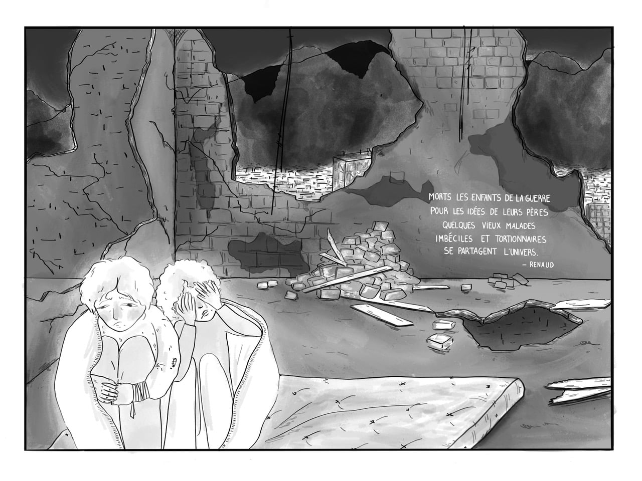 Le dessin de Amina el-Mir