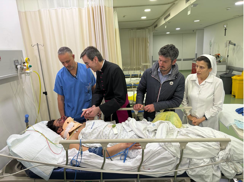 Le directeur général de l’Œuvre d’Orient à l’Hôpital libanais Geitaoui