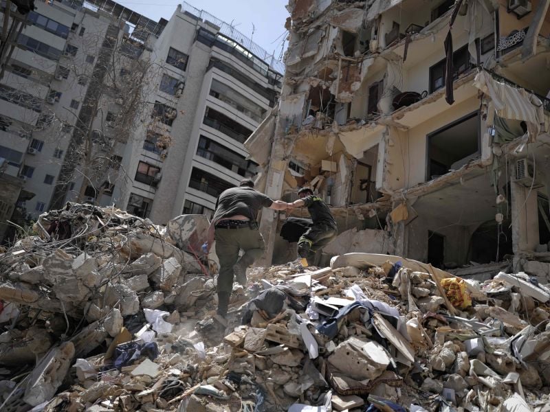 Beyrouth sous les ruines du « mercredi noir »