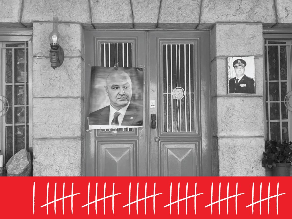 In Aishieh, the desolate stronghold of a venerated president