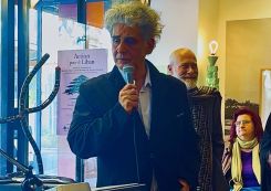 Jean Merhi, l'initiateur d'« Actions pour le Liban » à Paris. Avec l'aimable autorisation de l'artiste