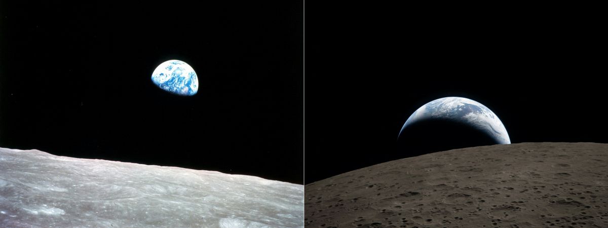 La Nasa publie la photo d'un sublime coucher de Terre, les astronautes d'Artémis sur le retour