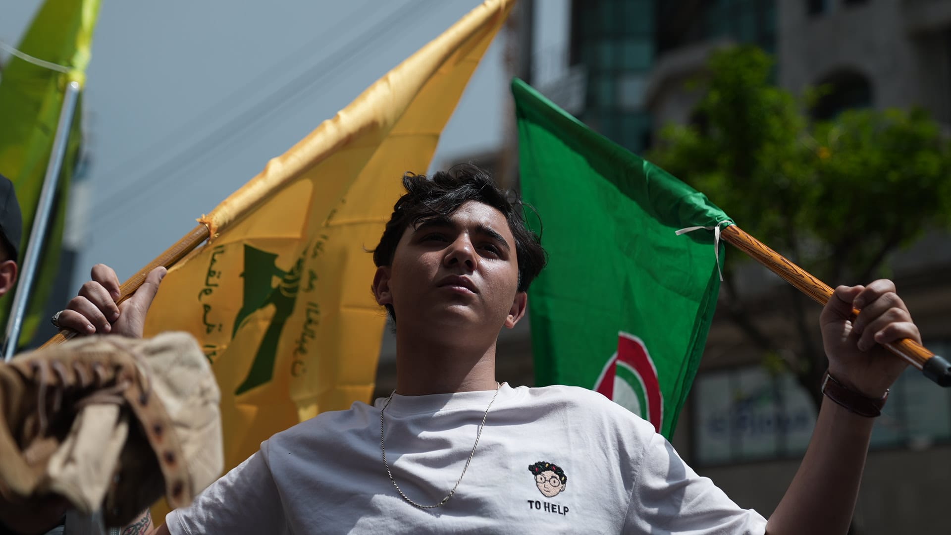 Many attribute this cease-fire to Iran's efforts "in the face of the enemy." 
(Credit: Lucile Wassermann/L'Orient Today)