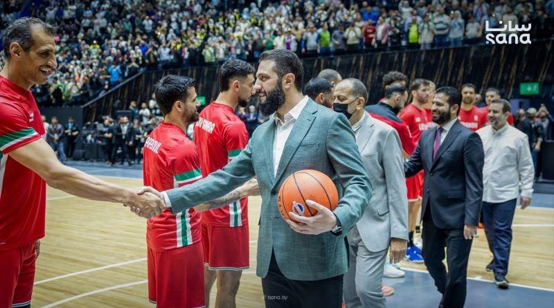 Syria-Lebanon match: 'Our two peoples are tired of tragedies and wars,' says al-Sharaa