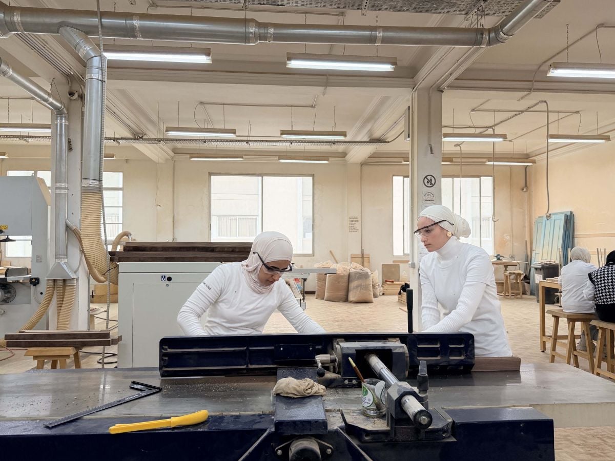 Inside the Beirut workshop where women break free through woodworking